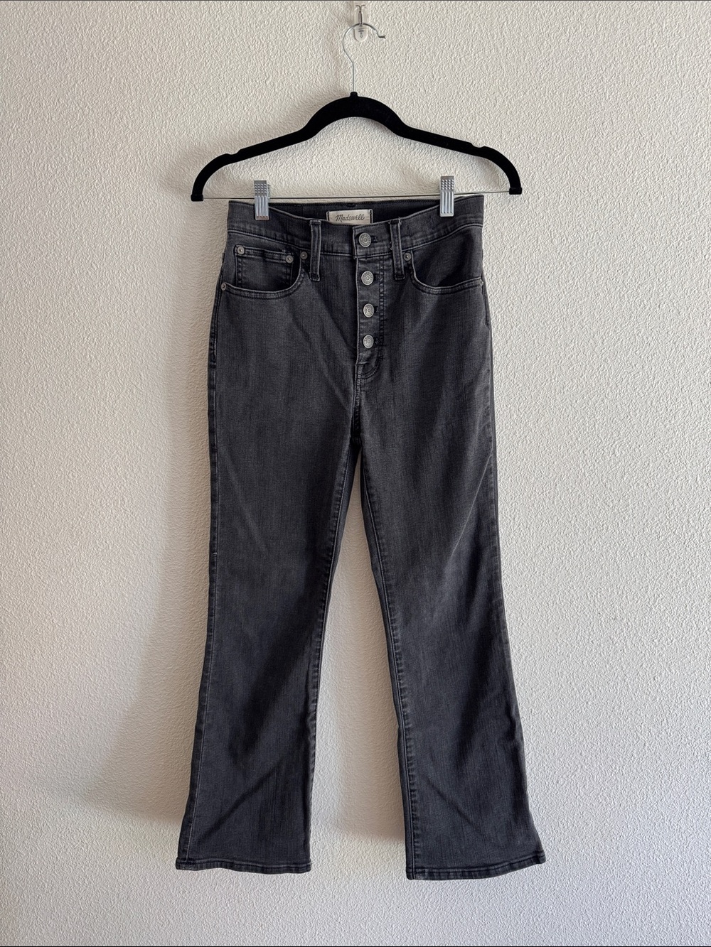 Madewell Cali Demi-Boot High-Rise Button-Fly Jeans